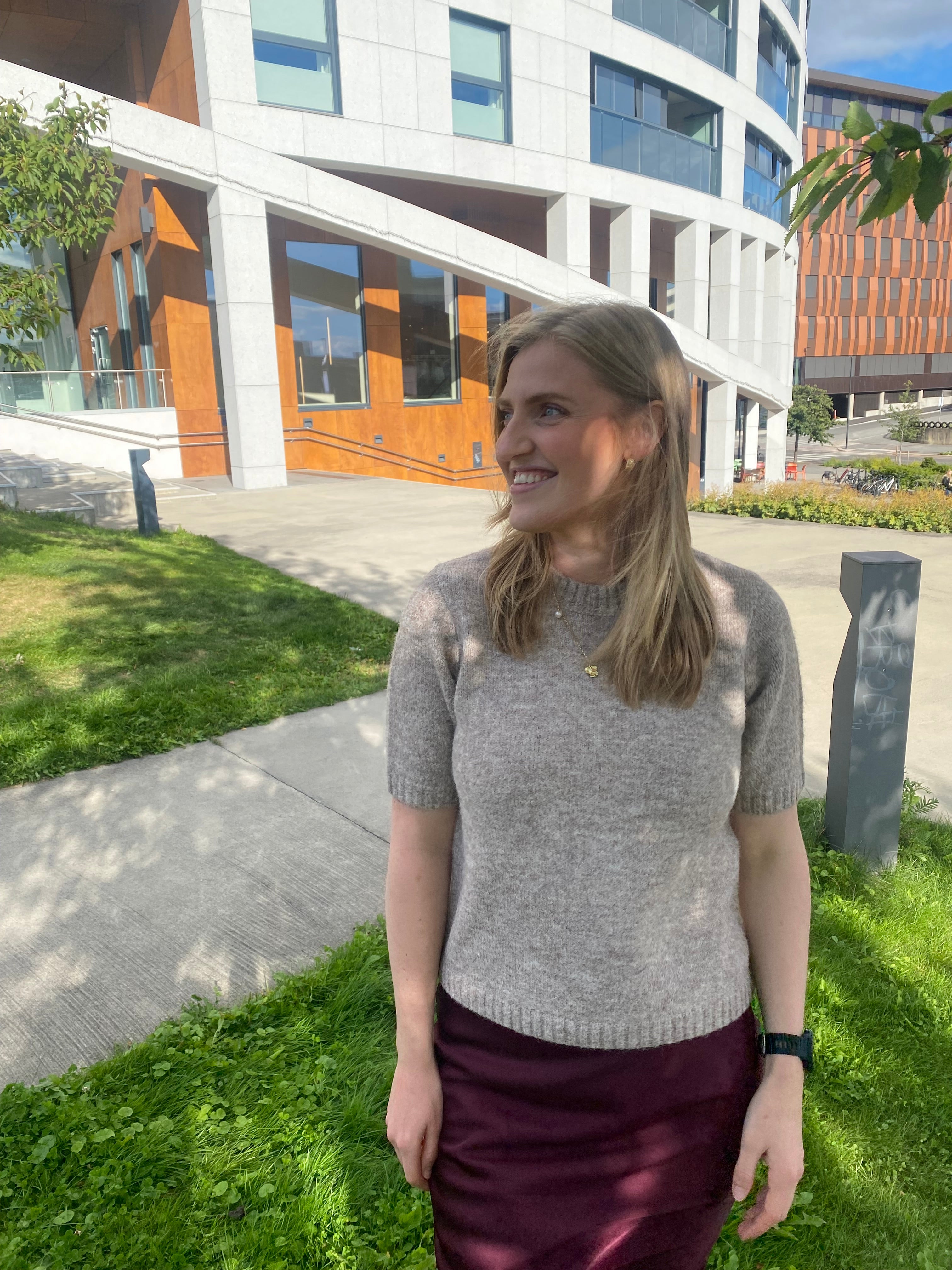 OBJSAGGIA Pullover - Humus